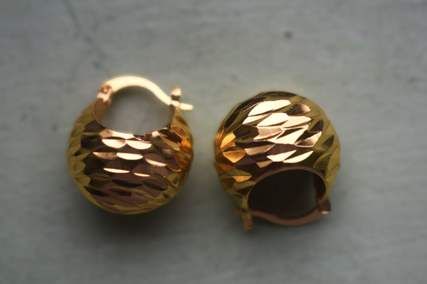 Chic Gold Hoops