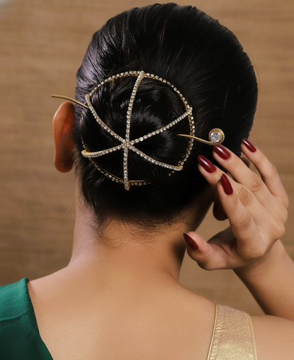 Starlight Hair Bun with Stick