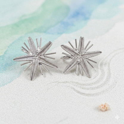 Starburst Ear Cuff • Chunky Celestial Non-Pierced Earring •