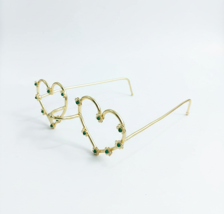 Bridal Heart Facelet | Unique Statement Face Frame | Party, Wedding & Festive Wear