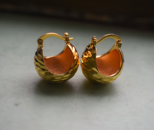 Chic Gold Hoops