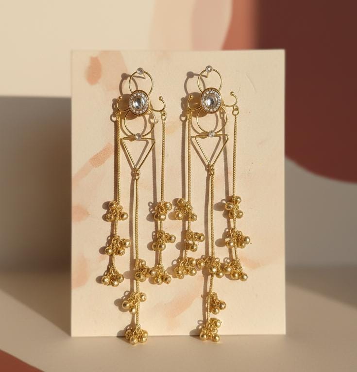 Kashmiri Statement Earrings for Women